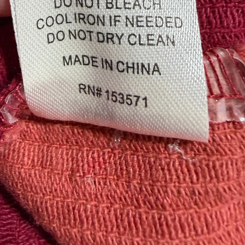 Oli & Hali Raw Edge Oversized Button Down Pocketed Corduroy Shacket Size M - Picture 14 of 14